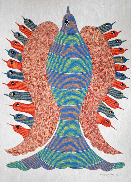 Gond - Untitled 59, Rajendra Kumar Shyam, Arts of the Earth - Artisera