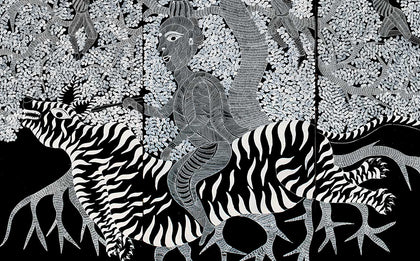 Gond - Untitled 123, Japani Shyam, Arts of the Earth - Artisera