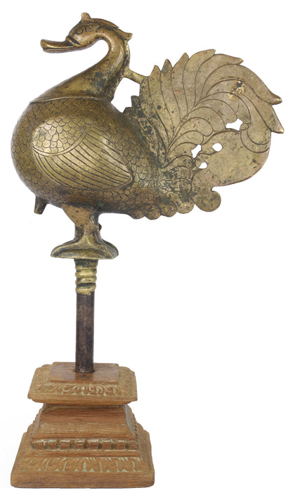 Hamsa Lamp Finial 04, , Balaji's Antiques and Collectibles - Artisera