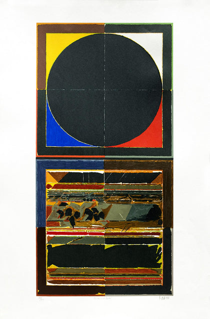 Bindu and Earth, S.H. Raza, Archer Art Gallery - Artisera