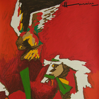 Horse (Appropriation), M.F. Husain, Archer Art Gallery - Artisera