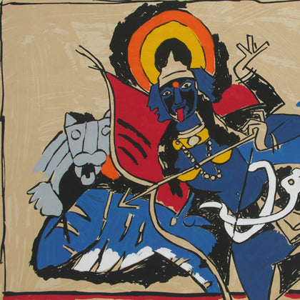 Kali, M.F. Husain, Archer Art Gallery - Artisera