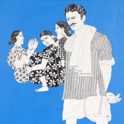 Untitled LA09, Laxman Aelay, Internal - Artisera
