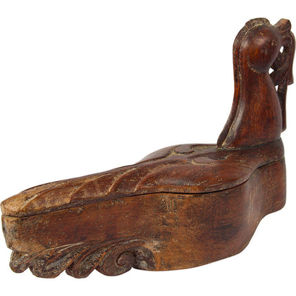 Swan Salt Container, , Balaji's Antiques and Collectibles - Artisera