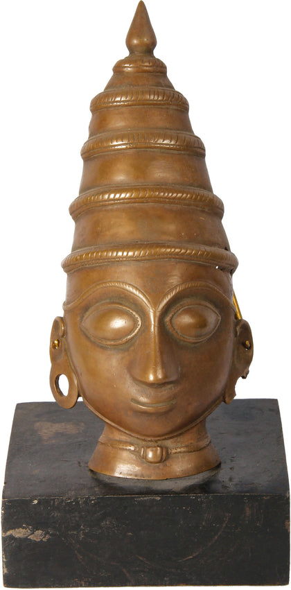 Mohra Mask of Devi, , Balaji's Antiques and Collectibles - Artisera
