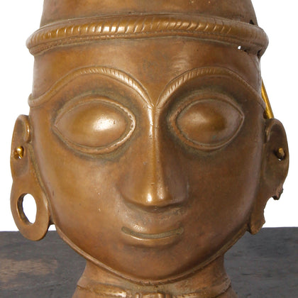 Mohra Mask of Devi, , Balaji's Antiques and Collectibles - Artisera