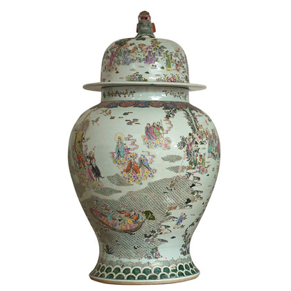 Pair of Vietnamese Jars with Lid, , Crafters - Artisera