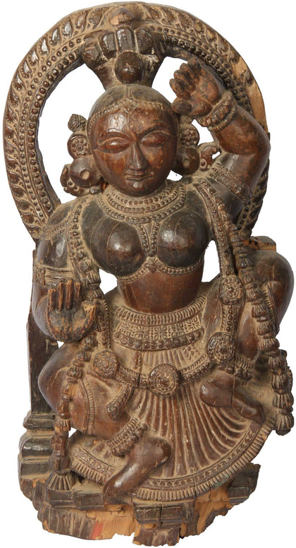 Wooden Dancer, , Balaji's Antiques and Collectibles - Artisera