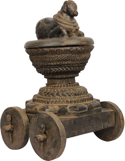 Nandi Vibuthi Box 2, , Balaji's Antiques and Collectibles - Artisera