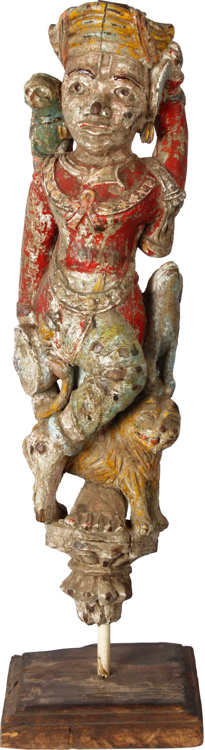 Guard Bracket Figure, Gujarat, , Balaji's Antiques and Collectibles - Artisera