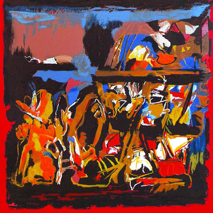 L'inconnu, S.H. Raza, Archer Art Gallery - Artisera