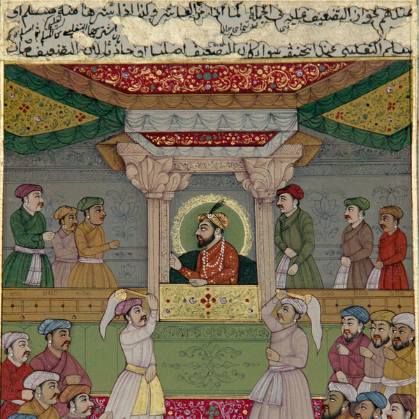 Emperor in Court With Courtiers - I – Artisera