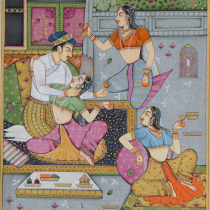 Couple On Terrace - IX, , La Boutique - Artisera