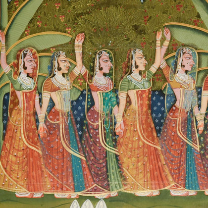 Sharad Purnima - 02, , Ethnic Art - Artisera