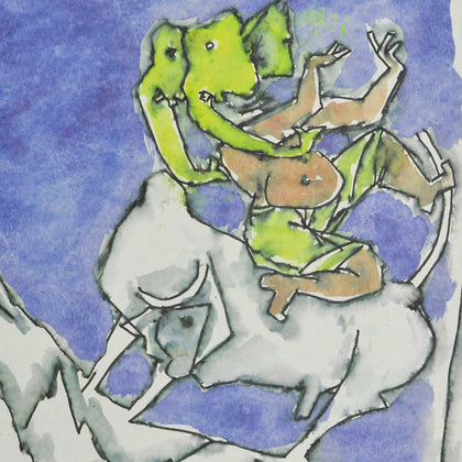 Ashtavinayak - I, M.F. Husain, Archer Art Gallery - Artisera