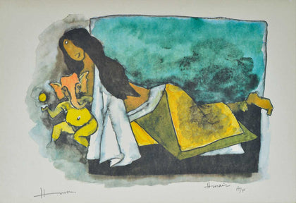 Ashtavinayak - II, M.F. Husain, Archer Art Gallery - Artisera