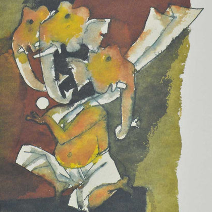 Ashtavinayak - IV, M.F. Husain, Archer Art Gallery - Artisera
