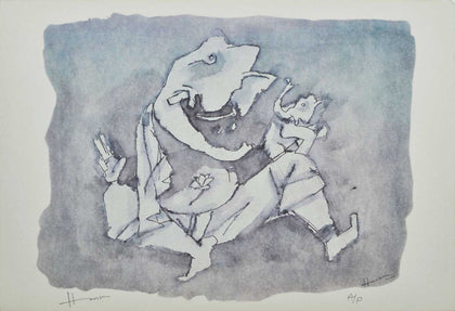 Ashtavinayak - VIII, M.F. Husain, Archer Art Gallery - Artisera