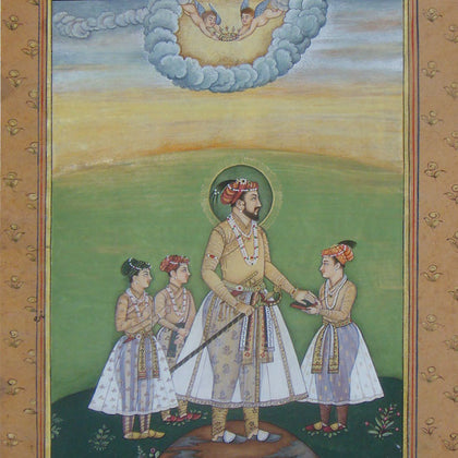 Emperor Shah Jahan With Princes, , La Boutique - Artisera