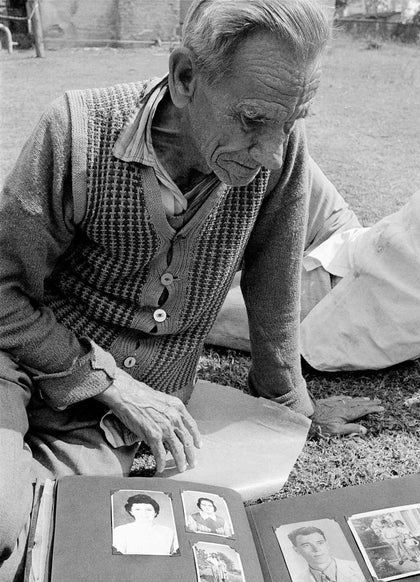 Mr. Smyth, Former Train Engine Driver - Tollygunge, Calcutta, 1981, Karan Kapoor, Internal - Artisera