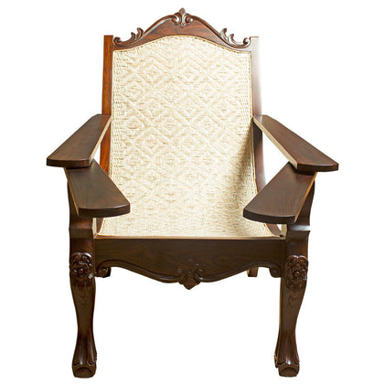 Easy Chair (Planter Chair) in Rose Wood, , Crafters - Artisera
