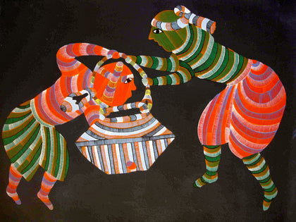 Gond - Untitled 40, Narmada Prasad Tekam, Must Art - Artisera
