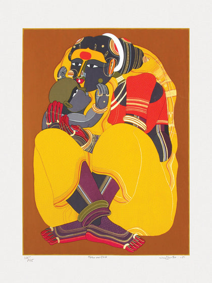 Mother and Child, Thota Vaikuntam, Archer Art Gallery - Artisera