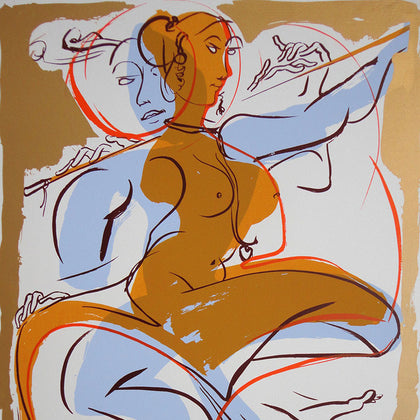 Radhika, Jatin Das, Archer Art Gallery - Artisera