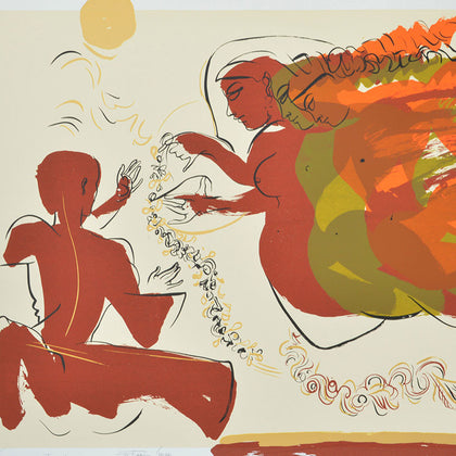 Triangel, Jatin Das, Archer Art Gallery - Artisera