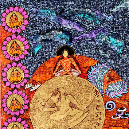 Untitled SK09, Seema Kohli, Emami Chisel Art - Artisera