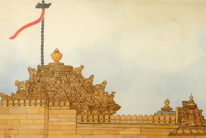 Shantinathji Temple, Jaisalmer, Indra Dugar, Emami Chisel Art - Artisera