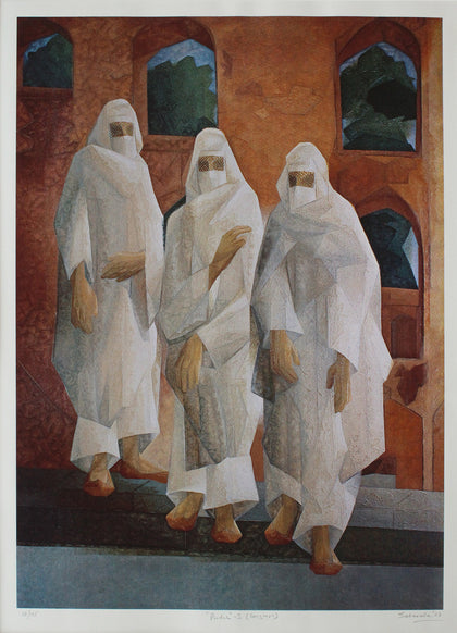 Purdah - I, Jehangir Sabavala, Emami Chisel Art - Artisera