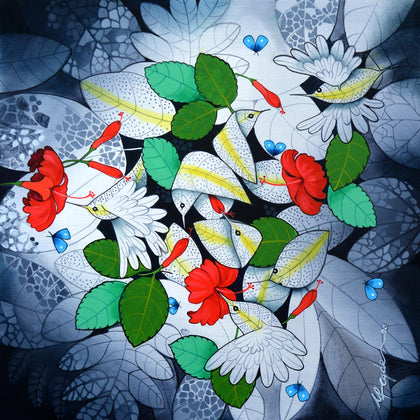 Life in Nature - Family 03, Ganapati Hegde, Internal - Artisera