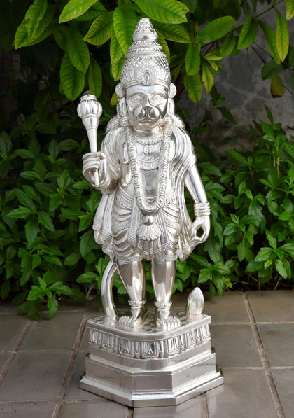 Hanuman, , Silver Showpieces - Artisera