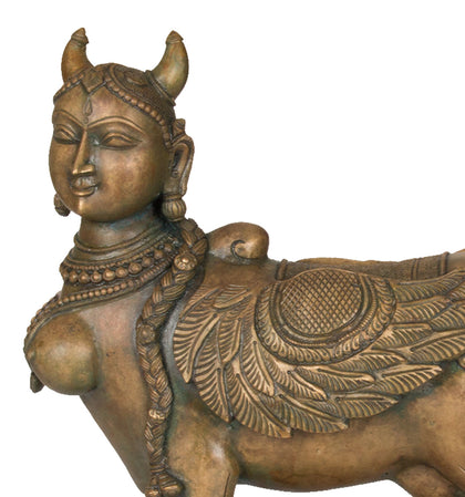 Kamadhenu, , Lost Wax Bronze Sculptures - Artisera