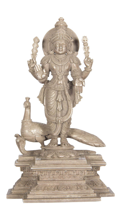 Silver Murugan, , Navrathans Antique Art - Artisera