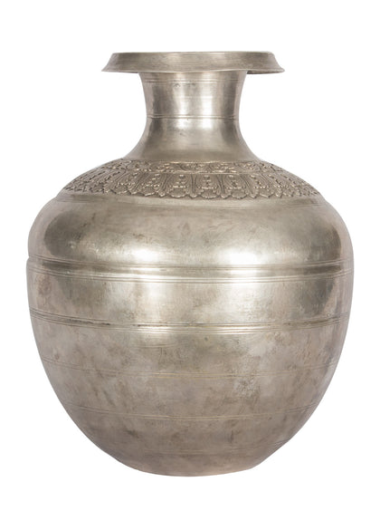 Silver Naqqashi Matka (Pot), , Navrathans Antique Art - Artisera