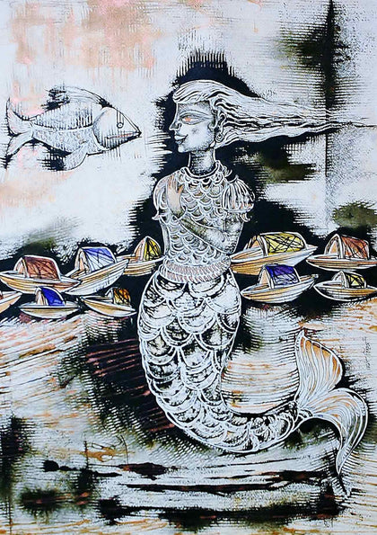 Matsyakanya (Mermaid), Runa Biswas, Internal - Artisera