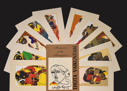 Memories of Telangana, Set of 10, Thota Vaikuntam, Archer Art Gallery - Artisera