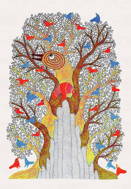 Gond - What Could Have Been, Dhavat Singh, Gallery Ragini - Artisera