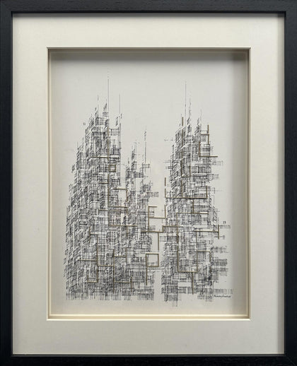 City: Moods and Metaphors 33, Praveen Kumar, Internal - Artisera