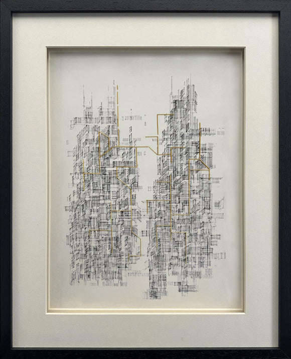 City: Moods and Metaphors 40, Praveen Kumar, Here, Together - Artisera