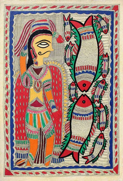 Madhubani - Untitled 01, , Arts of the Earth - Artisera