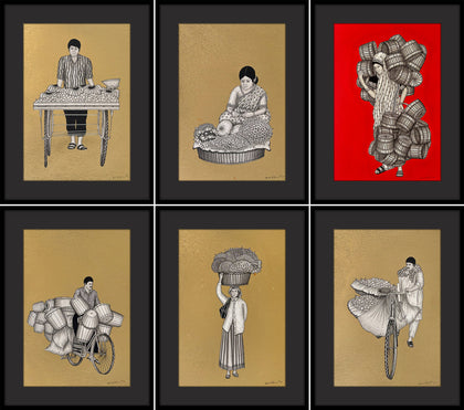 Incredible India 02, Set of 6, Kapil Anant, Internal - Artisera