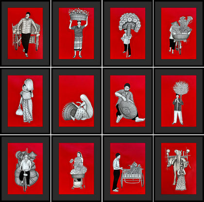 Incredible India 01, Set of 12, Kapil Anant, Internal - Artisera