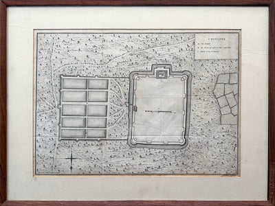 Map of Chittapet in the Third Carnatic War, 1763