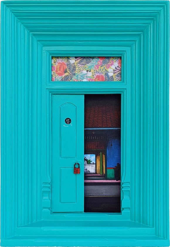 Door Series 37, K.R. Santhana Krishnan, Here, Together - Artisera