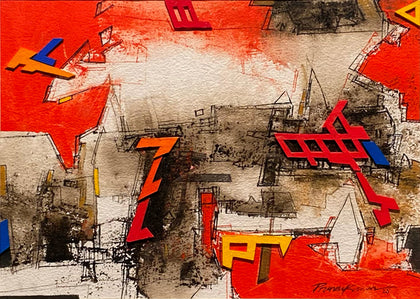 City: Moods and Metaphors 44, Praveen Kumar, Internal - Artisera