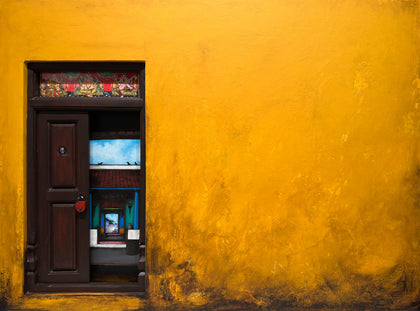 Door Series 39, K.R. Santhana Krishnan, Internal - Artisera