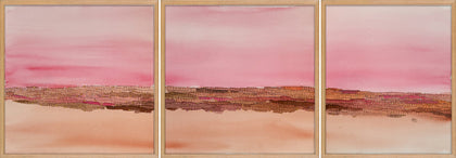 We All Meet Somewhere, triptych,[product_collection],Here, Together,Claire Iono - Artisera